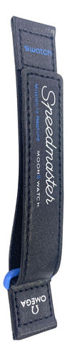 Pulseira Omega Swatch Moonswatch Mission To Neptune 20mm