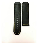 Pulseira para Relógio Hublot com Costura Amarela