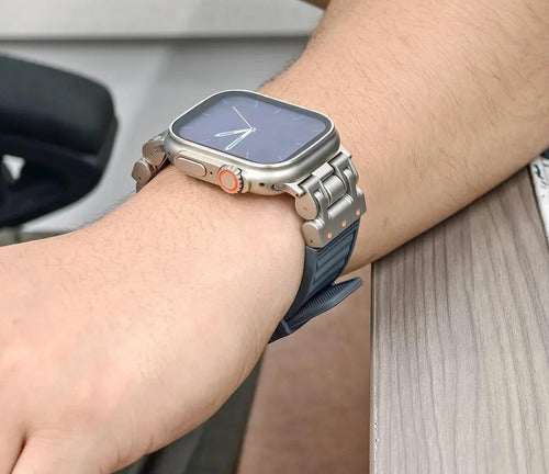 Pulseira Smartwatch Band 42/44/45/49 Cores Fecho Titanium