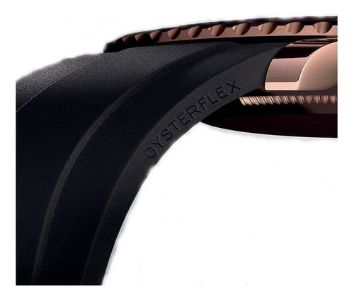 Pulseira Para Relogio Rolex 20mm Preta