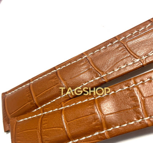 Pulseira Breitling Couro Marrom 24mmx20mm