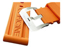 Pulseira para Relógio Panerai Officine 24mm com Fecho Laranja