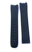 Pulseira Omega Seamaster Diver 300 de Silicone 20mm