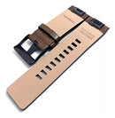 Pulseira de Couro Marrom Compatível com Diesel DZ4305 26mm