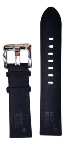 Pulseira Montblanc P/relógios Originais 22mm Camurça