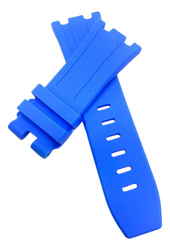 Pulseira Ap Audemars Piguet Royal Oak Azul Céu 28x24