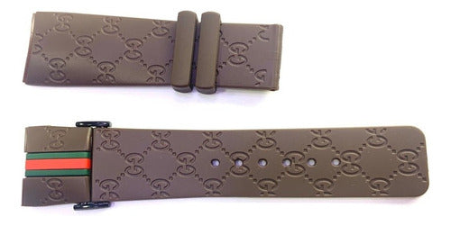 Pulseira Gucci Marrom 26mm P/ Relógios Originais