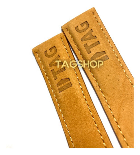 Pulseira Couro Tag Heuer Marrom Claro 24mmx20mm