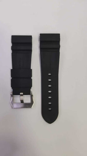 Pulseira Relógio Panerai Borracha 26mm Completo