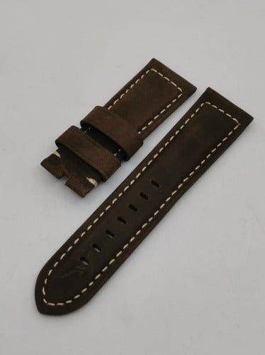 Pulseira Panerai Officine Couro 24mm Original