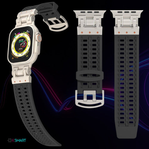Pulseira Para Smartwatch 42/44/45 Ultra 49mm Titanium