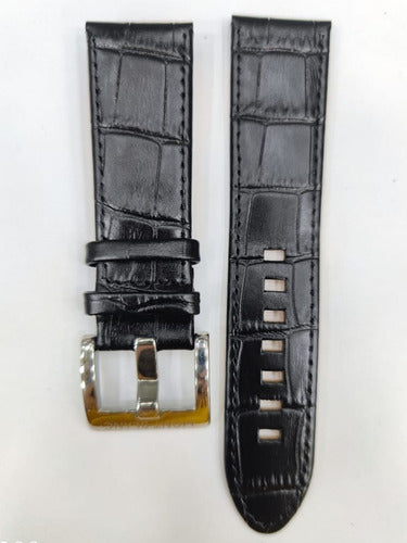Pulseira Mont Blanc Couro 22mm Completo
