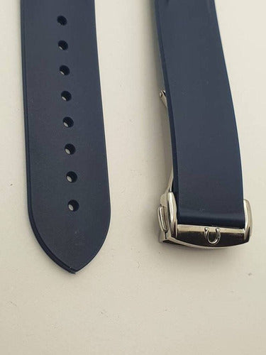 Pulseira Borracha Omega Seamaster 22mm Completo