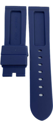 Pulseira Para Relógio Panerai Em Silicone 24mm