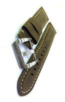 Pulseira Panerai Couro Camurça 24mm Completo