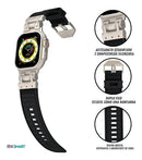 Pulseira P/ Smartwatch 42/44/45 Ultra 49mm Titanium Relógio