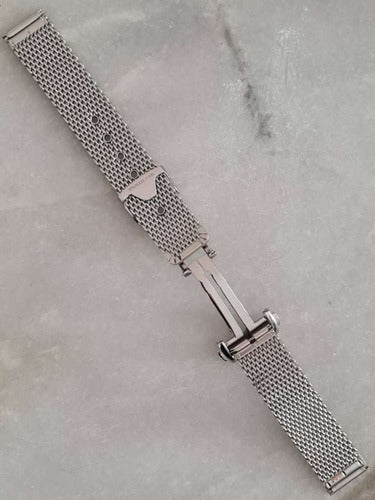 Pulseira Omega Aço 20mm Completo