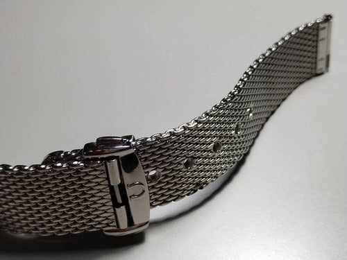 Pulseira Omega Aço James Bond Seamaster Planet Ocean 20mm