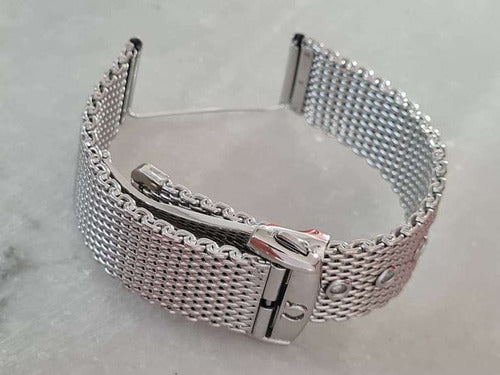 Pulseira Omega Aço 20mm Completo