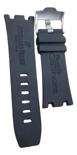 Pulseira Audemars Piguet Preta 28mm P/ Relógios Originais Ap