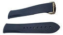Pulseira Omega Speedmaster &amp; Seamaster de Silicone 22mm