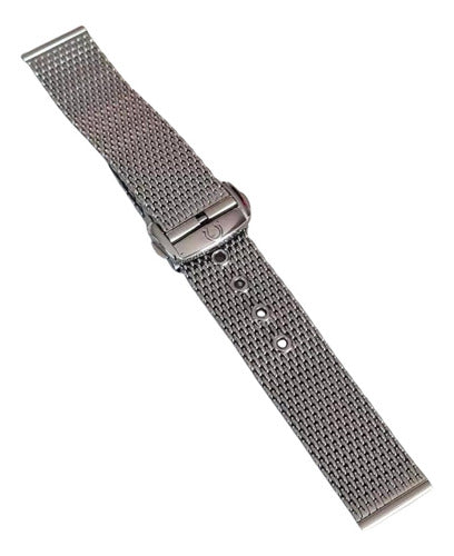 Pulseira Omega Aço 20mm Completo