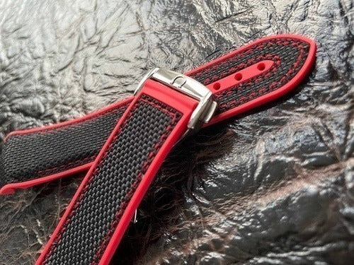 Pulseira Seamaster Omega Nylon 22mm Completo