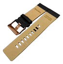 Pulseira Diesel 10bar 26mm Couro Premium Completa Cor Preta