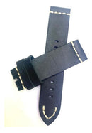 Pulseira de Couro Preta U-boat. 22mmx22mm