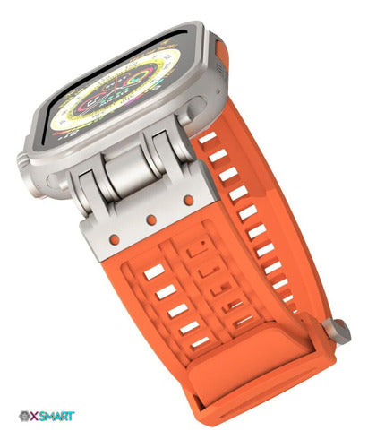 Pulseira Para Smartwatch 42/44/45 Ultra 49mm Titanium