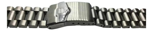 Pulseira Tag Heuer Carreira F1 Aço 20mm Terminal Reto