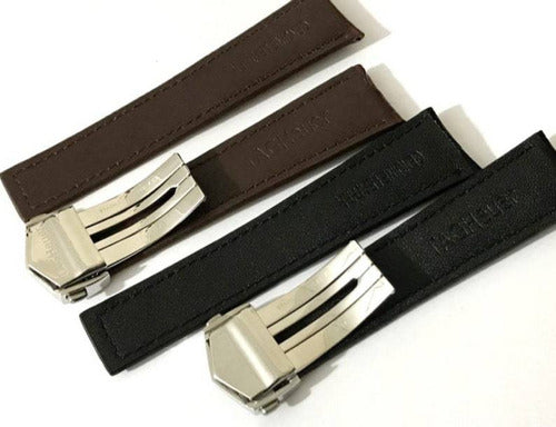 Pulseira 22mm Tag Heuer Couro Completo
