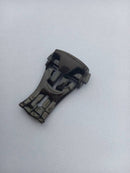 Fecho Omega de Aço Polido Preto 20mm