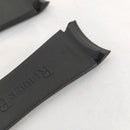 Pulseira de Silicone Rubber B Strap Preta 20mm para Relógios