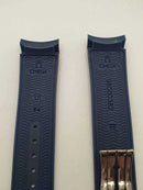 Pulseira Omega Speedmaster &amp; Seamaster de Silicone 22mm