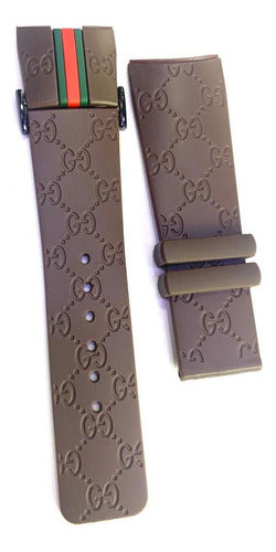 Pulseira Gucci Marrom 26mm P/ Relógios Originais