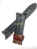 Pulseira de Couro Roger Dubuis 25,5mm x 22mm Marrom