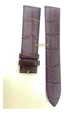 Pulseira Patek Philippe Marrom 20x18mm Couro