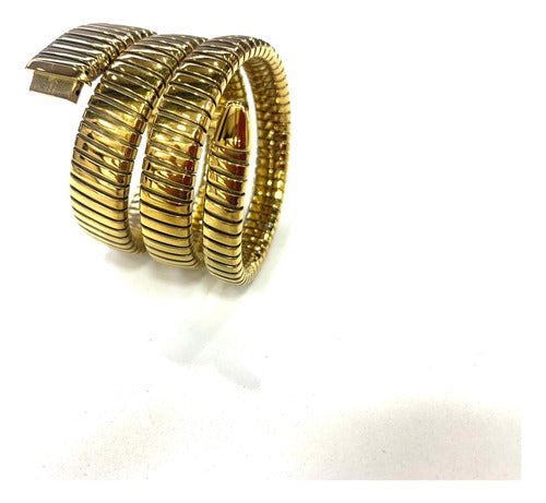 Pulseira Bvlgari 11mm Dourada Moderno