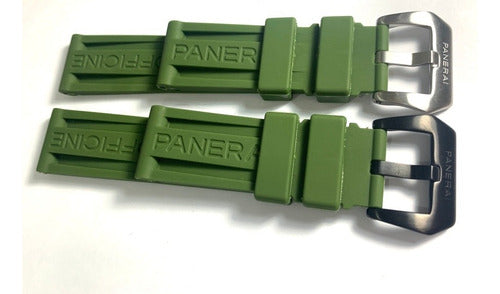 Pulseira Panerai Verde 24mm Completo