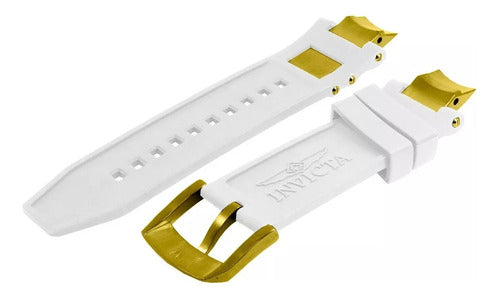 Pulseira Para Relogio Invicta Subaqua Noma 3 Completa Branca