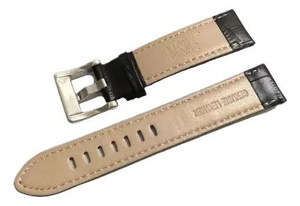 Pulseira Couro Para Relógio Mont Blanc Cores Premium