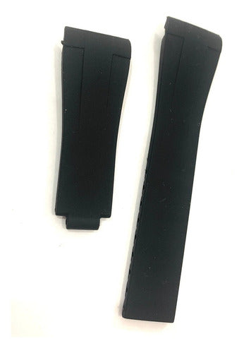Pulseira Rubberb Preto 20mmx16mm
