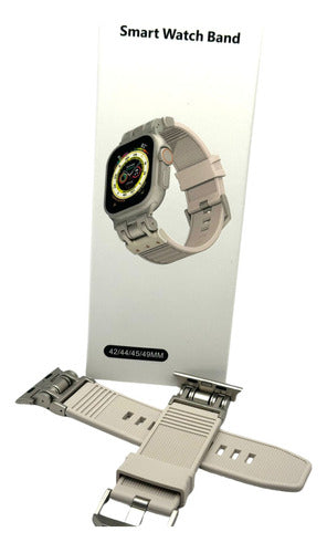 Pulseira Smartwatch Band 42/44/45/49 Cores Fecho Titanium