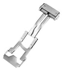 Fecho Hublot para Relógios Originais 20mm Prata Aço