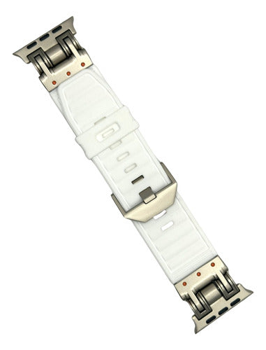 Pulseira Smartwatch Band 42/44/45/49 Cores Fecho Titanium
