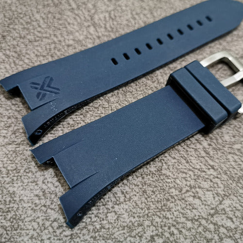 Pulseira Borracha Para Armani Exchange Completa Com Fivela