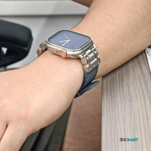 Pulseira Para Smartwatch 42/44/45 Ultra 49mm Titanium