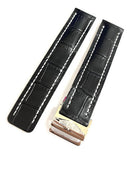Pulseira de Couro para Relógio Breitling Chronomat