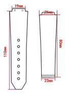 Fecho Deployant Preto Hublot Geneve Big Bang 22mm Premium